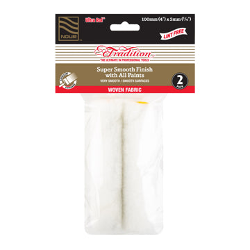 Nour 4" Roller Refill - 100x5mm Tradition LF Ultra Roller 2-Pack