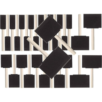 4" Poly Foam Paint Brushes (18 PACK)