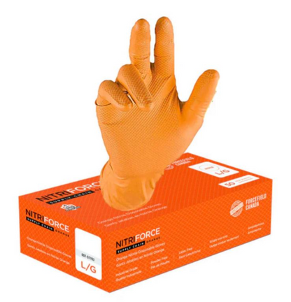 Forcefield Textured Nitrile Gloves - 6mil (50 Pack)